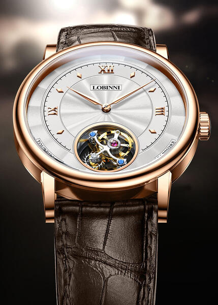 Đồng hồ nam chính hãng LOBINNI Tourbillon L8881-1