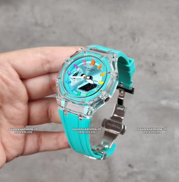 G-SHOCK GA-2100AP - TIFFANY SAPHIRE HYPER COLOR