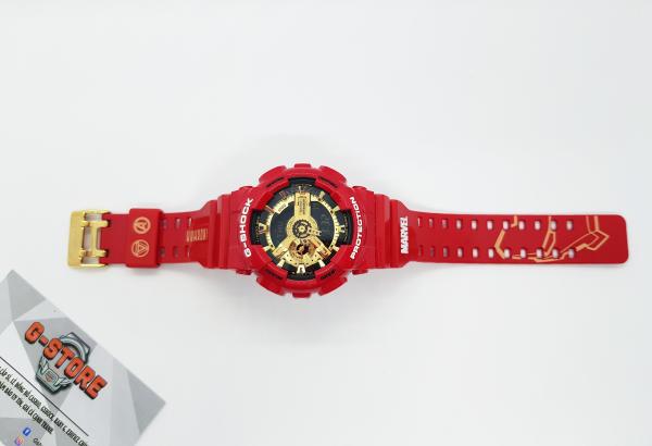 Bộ vỏ Marvel Iron Man đỏ bóng