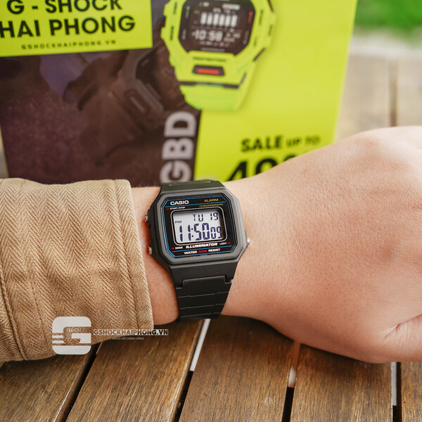 CASIO W-217H-1A -  QUÀ TẶNG TRỊ GIÁ 200K