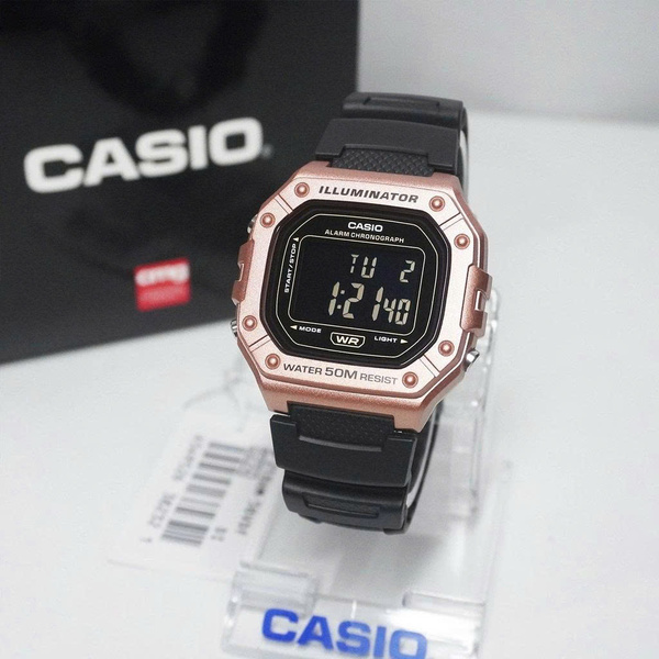 CASIO  W-218HM-5B  -  QUÀ TẶNG TRỊ GIÁ 200K