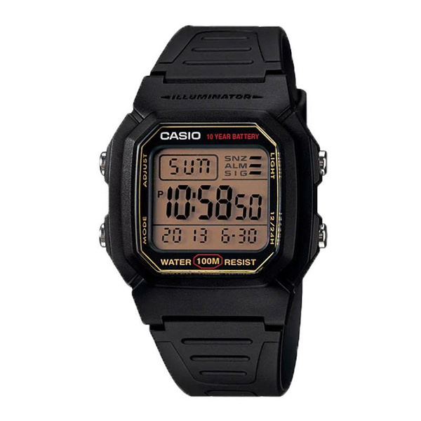 Đồng hồ Nam Chính hãng CASIO W-800HG-9A - Pin 10 năm