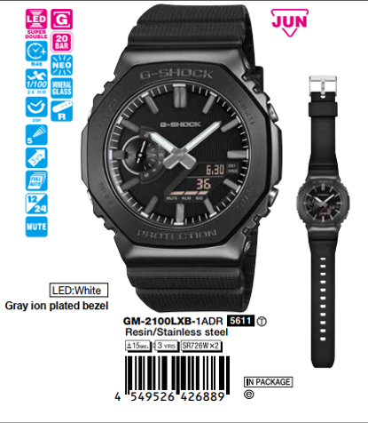 CASIO G-SHOCK GM-2100LXB-1A