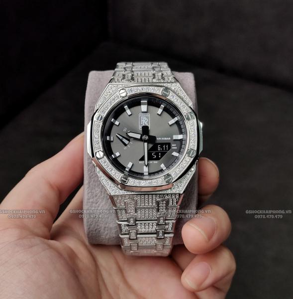 G-SHOCK GA-2100AP - FULL CZ SETTING X ROLL ROYCES