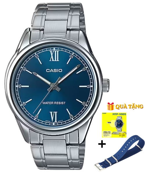 CASIO MTP-V005D-2B2 - QUÀ TẶNG TRỊ GIÁ 600k