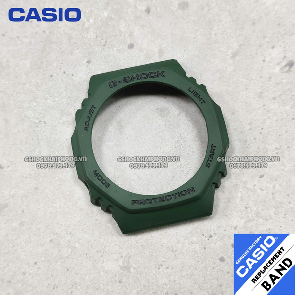 Bộ vỏ chính hãng G-SHOCK GA-2100 Xanh lục ( GA-B2100-3A ) 