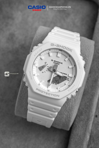 G-SHOCK GA-2100 - WAFFLE WHITE OUT