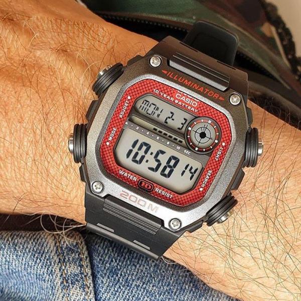 Đồng hồ Nam Chính hãng CASIO DW-291H-1B - Pin 10 năm