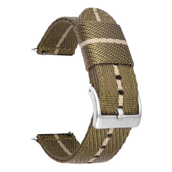 Dây vải Nato co giãn màu 04 - Size 20/22/24 mm ( Kích vào sản phẩm chọn màu dây )