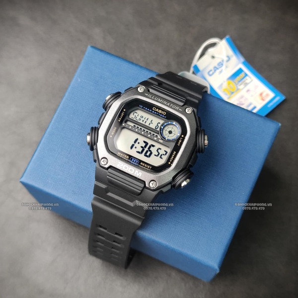 Đồng hồ Nam Chính hãng CASIO DW-291HX-1A- Pin 10 năm