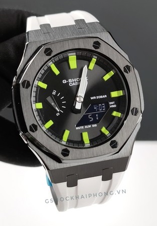 G-SHOCK GA-2100AP - Black & White Kermit 01
