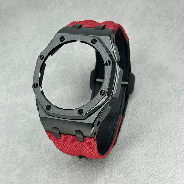 Bộ vỏ thép Đen - Dây Velcro ( Thế hệ 5 cao cấp ) ( Kích vào sản phẩm chọn màu dây )