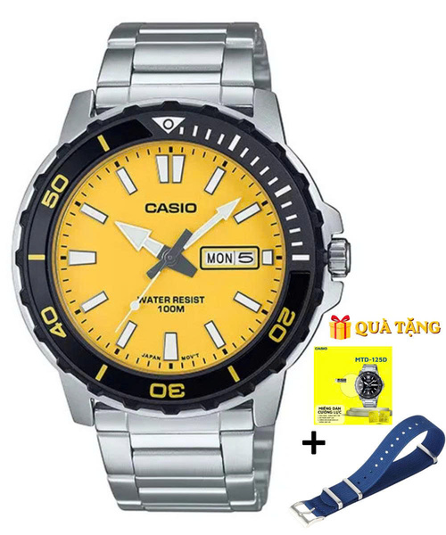 CASIO MTD-125D-9A - QUÀ TẶNG TRỊ GIÁ 600K 