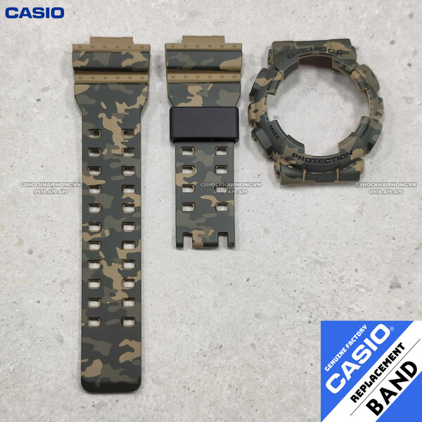 Bộ vỏ chính hãng G-SHOCK GA-100CM-5A - ( Lắp vừa GA-100/GA-110/GA-120/GA-140 )