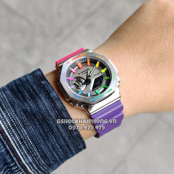 G-SHOCK GM-2100-1A MOD RB HYPER COLOR