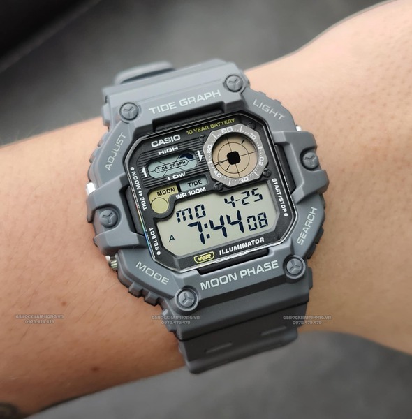 Đồng hồ Nam Chính hãng CASIO WS-1700H-2A - Pin 10 năm
