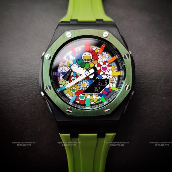 G-SHOCK GA-2100AP - GREEN KERMIT OFFSHORE X KAIKAIKIKI