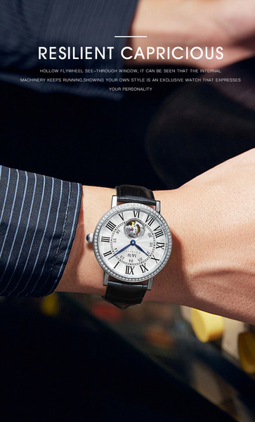 Đồng Hồ Nam I&W Carnival IW667G-1 (Máy siêu mỏng)