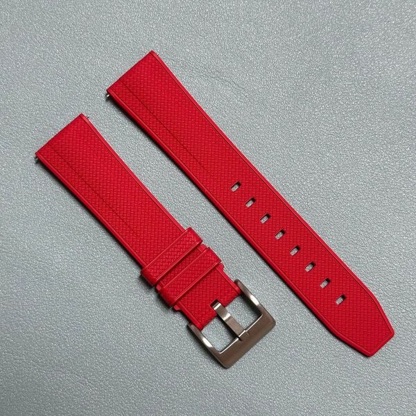 Dây cao su Fluororubber cao cấp - size 20mm/ 22mm- ( Kích vào sản phẩm chọn màu dây )