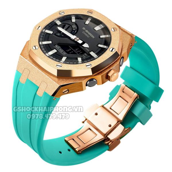 Bộ vỏ GA-2100AP Phun cát Rose Gold( Kích vào sp chọn màu dây )