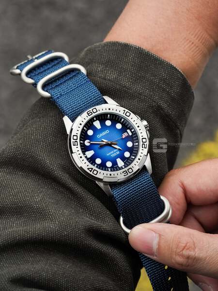 CASIO MTD-140-2A ( Lên dây vải NaTo )