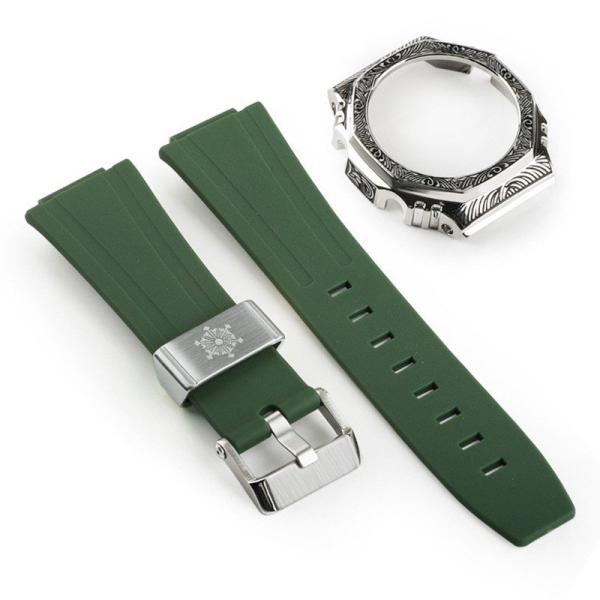 Bộ vỏ xám dây xanh lam Gen 1 họa tiết hoa văn