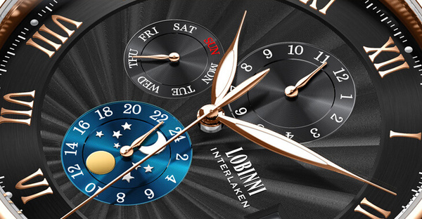 Đồng hồ nam chính hãng LOBINNI Ref.1023-2 (Phiên bản đặc biệt Limited)