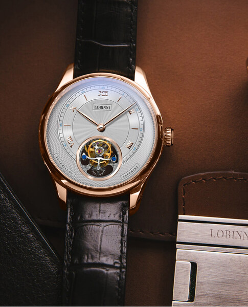 Đồng hồ nam chính hãng LOBINNI Tourbillon L8885-1