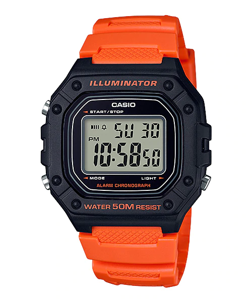 Đồng hồ Nam Chính hãng CASIO W-218H-4B2 - Pin 10 năm