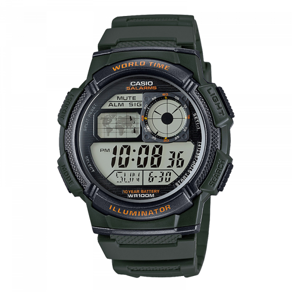 Đồng hồ Nam Chính hãng CASIO AE-1000W-3AVDF - Pin 10 năm