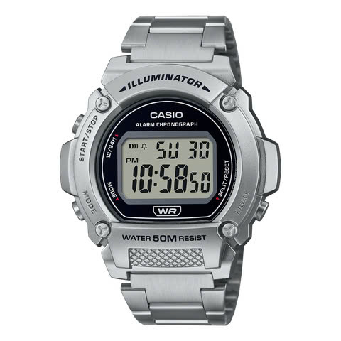 Đồng Hồ Nam Chính Hãng CASIO W-219HD-1AV