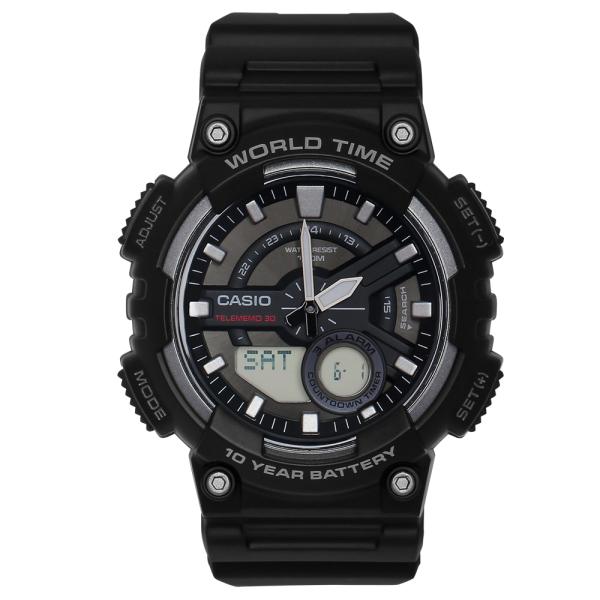 Đồng hồ Nam Chính hãng CASIO AEQ-110W-1AV - Pin 10 năm
