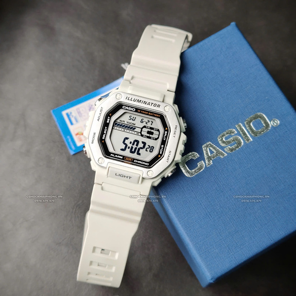 Đồng hồ Nam Chính hãng CASIO MWD-110H-8AV - Pin 10 năm