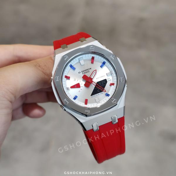 G-SHOCK GA-2100AP - Layers White Pepsi