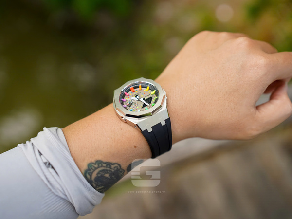 G-SHOCK GA-2100AP - ZODIAC METAL x HYPER COLOR RB