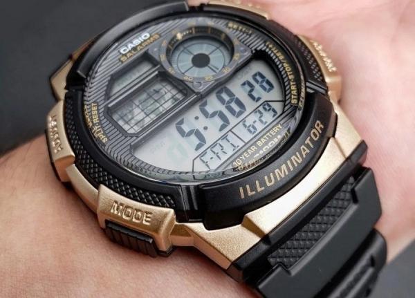 Đồng hồ Nam Chính hãng CASIO AE-1000W-1A3VDF - Pin 10 năm
