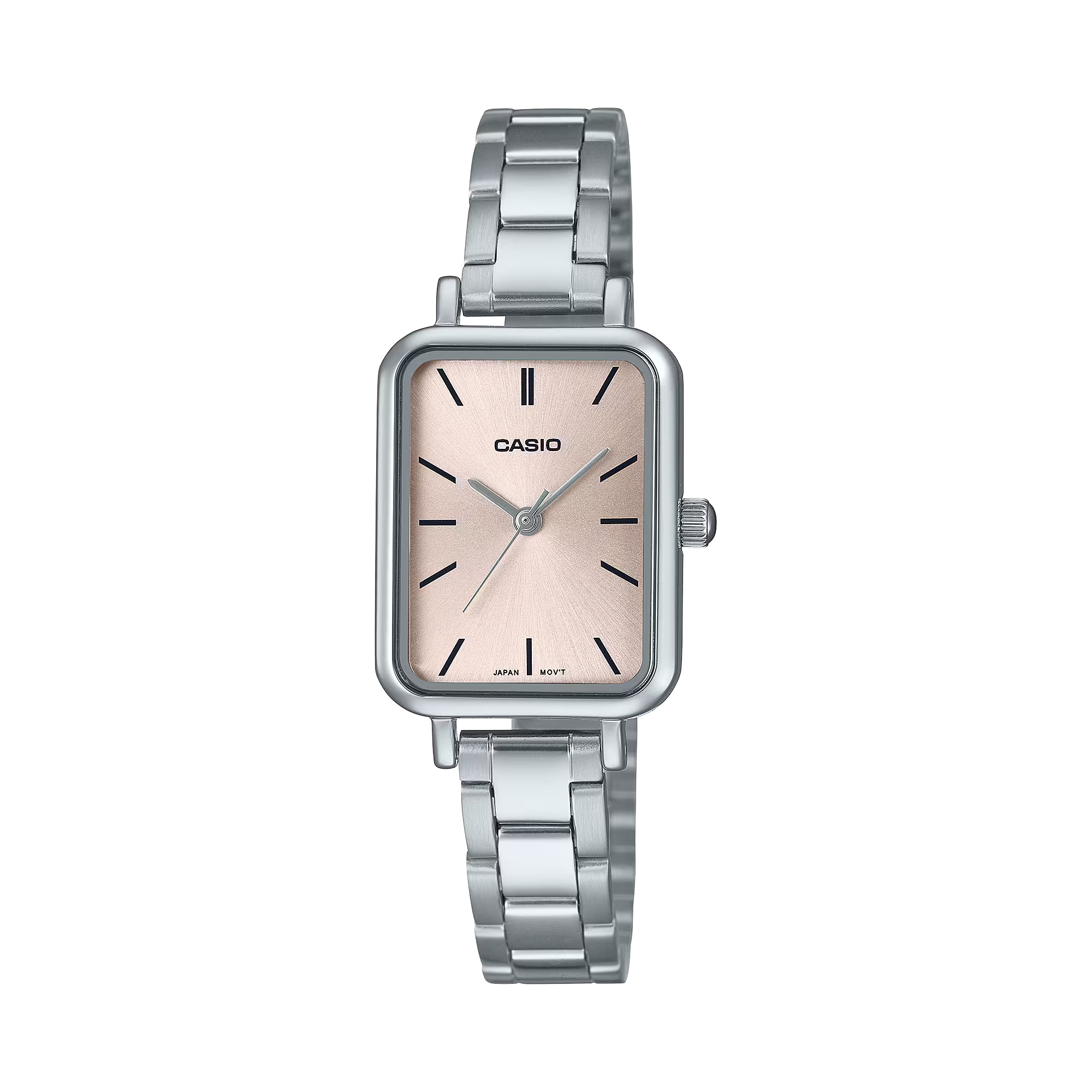 CASIO LTP-V009D-4E – SẮC HỒNG TINH TẾ TRONG THIẾT KẾ MẶT CHỮ NHẬT CỔ ĐIỂN
