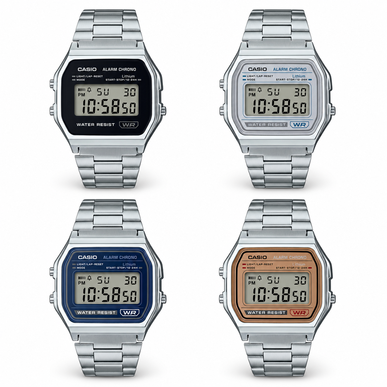 CASIO A158WEA – VẺ ĐẸP VƯỢT THỜI GIAN CỦA DÒNG ĐỒNG HỒ ĐIỆN TỬ CỔ ĐIỂN