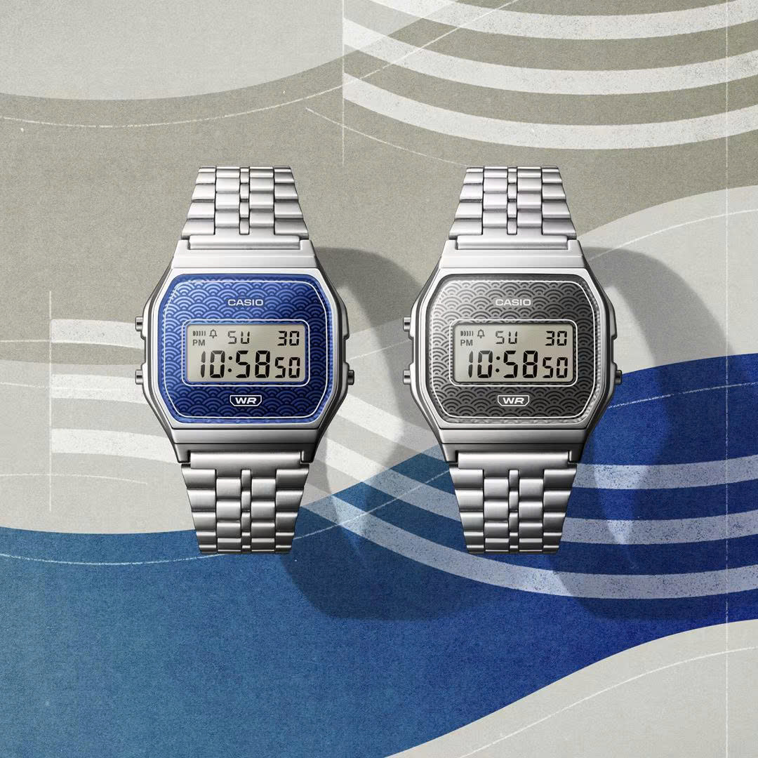 CASIO A159WEVJ – Nét retro kinh điển, hòa cùng tinh thần Nhật Bản