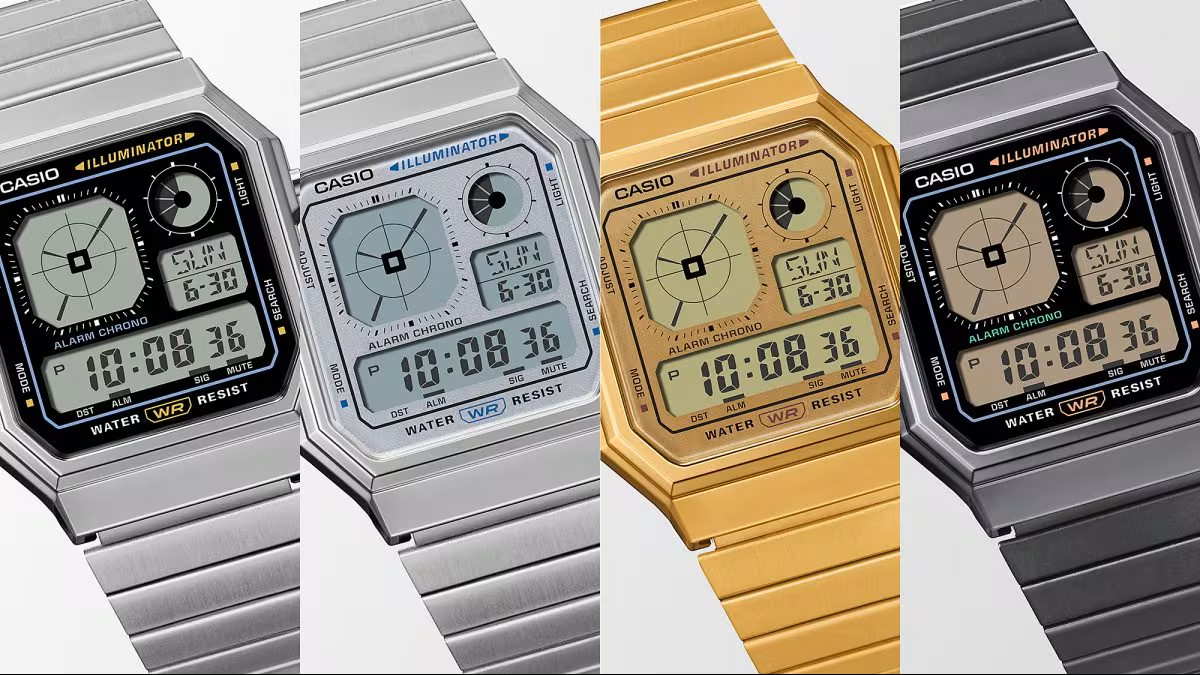 CASIO A130WE – KHI NÉT HOÀI CỔ GẶP GỠ TINH THẦN CÔNG NGHỆ TƯƠNG LAI