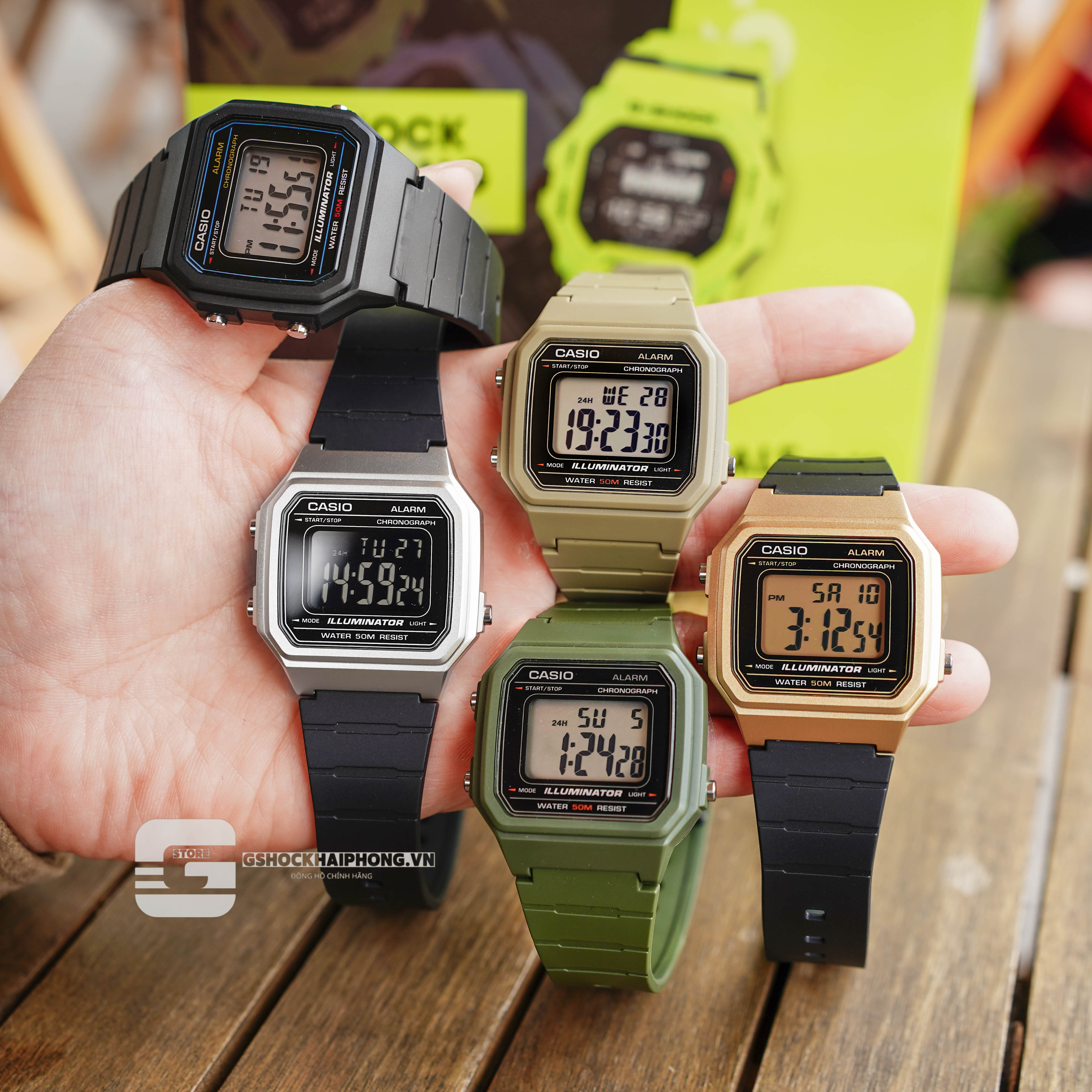 Casio W-217H: Sự Hồi Sinh Hoàn Hảo Của Huyền Thoại Digital Cổ Điển