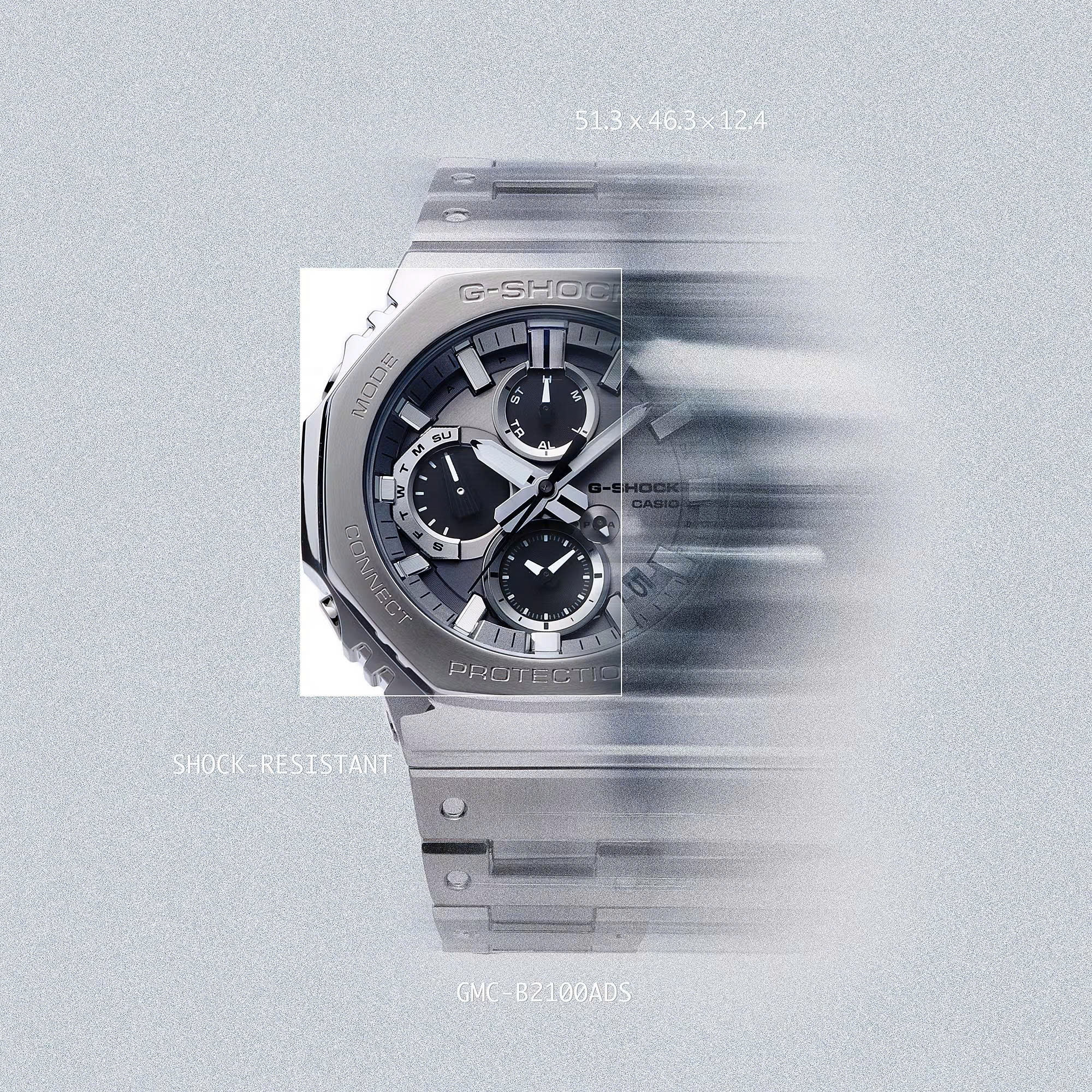 G-Shock GMC-B2100ADS-1A: Đỉnh Cao Kỹ Nghệ Chế Tác Kim Loại 
