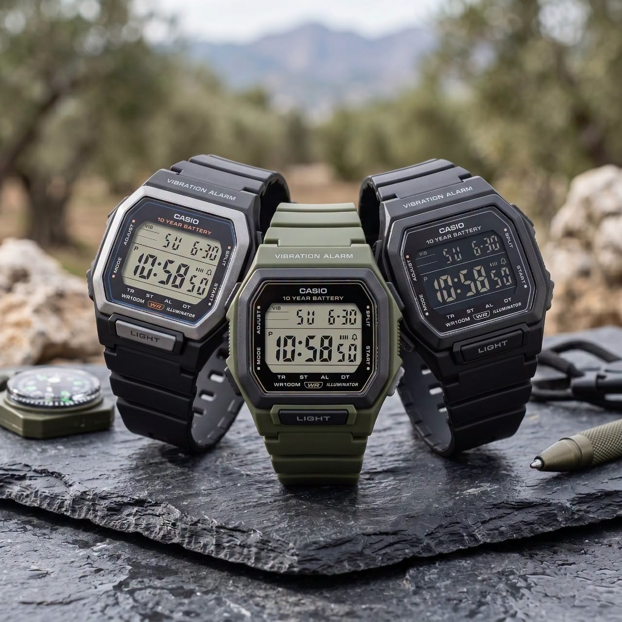 ĐÁNH GIÁ CASIO W-738: ĐỒNG HỒ ĐIỆN TỬ THỂ THAO PIN 