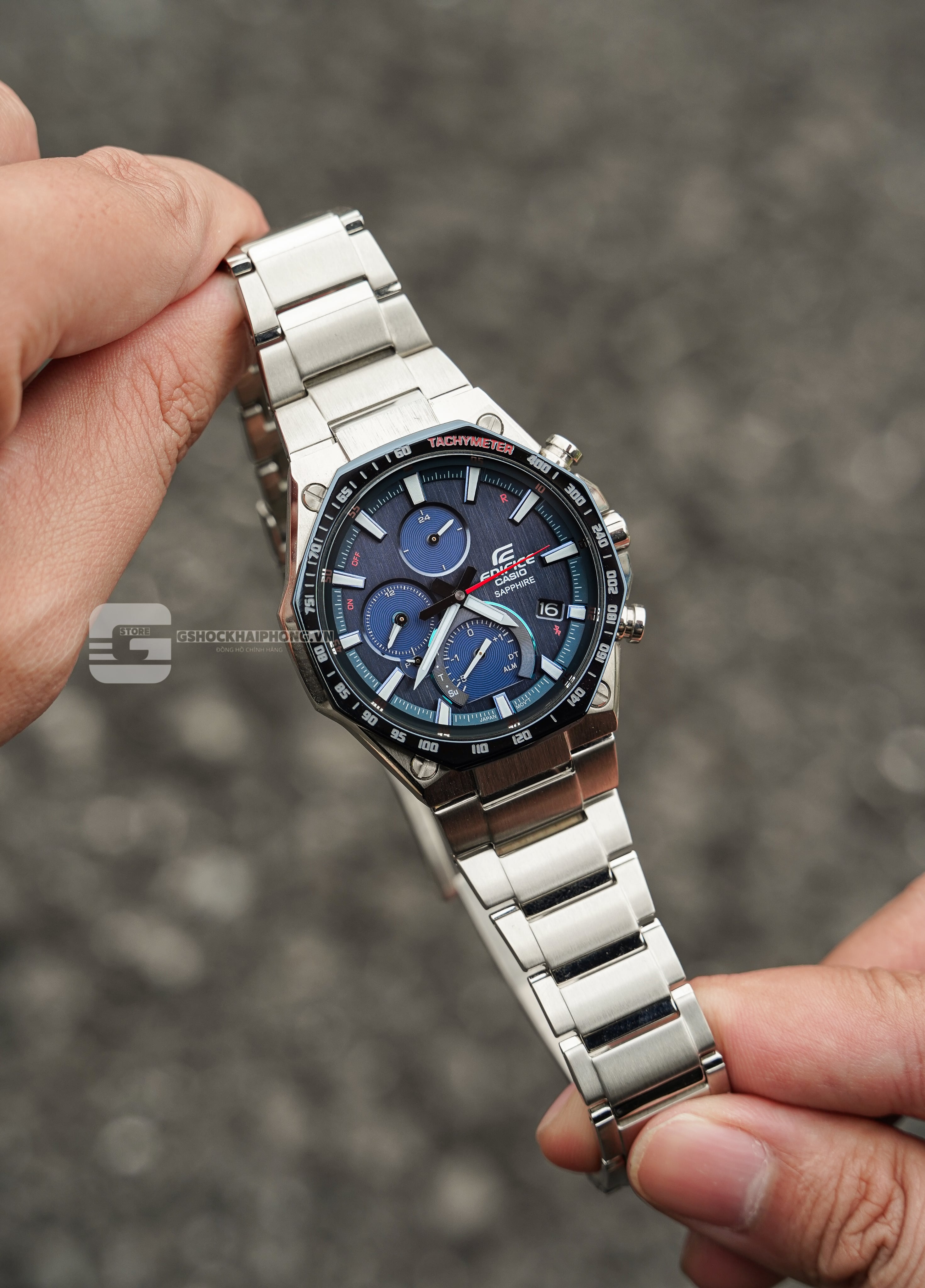 Casio Edifice EQB-X1100XDB: Khi Công Nghệ Đỉnh Cao Gặp Gỡ Tốc Độ