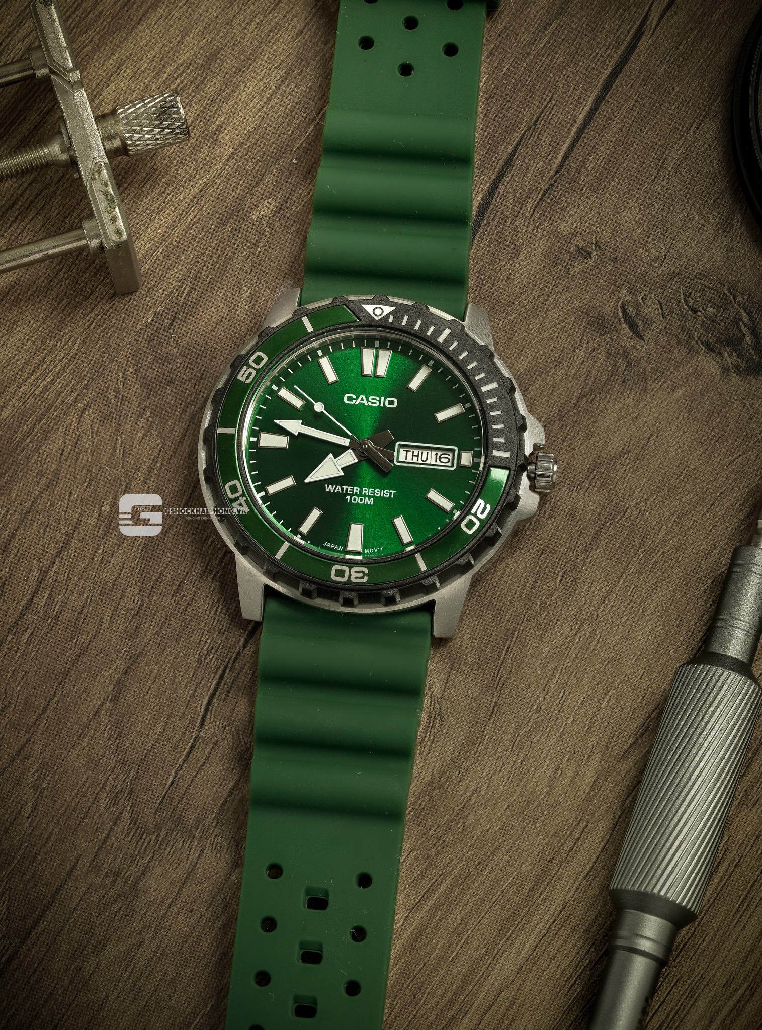 Casio MTD-125 – Đồng hồ kiểu dáng Diver đáng sở hữu trong phân khúc phổ thông
