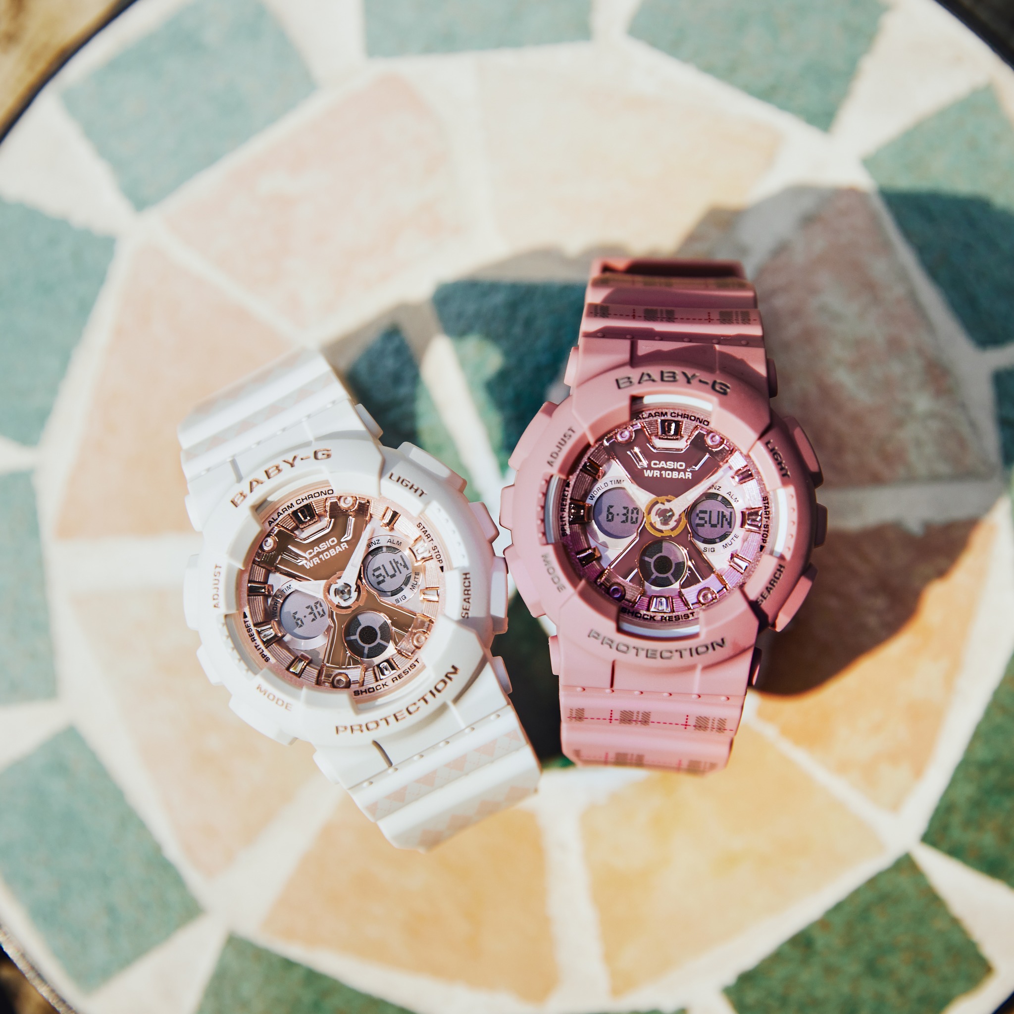Giới thiệu 2 phối màu mới đồng hồ BABY-G BA-130SP 